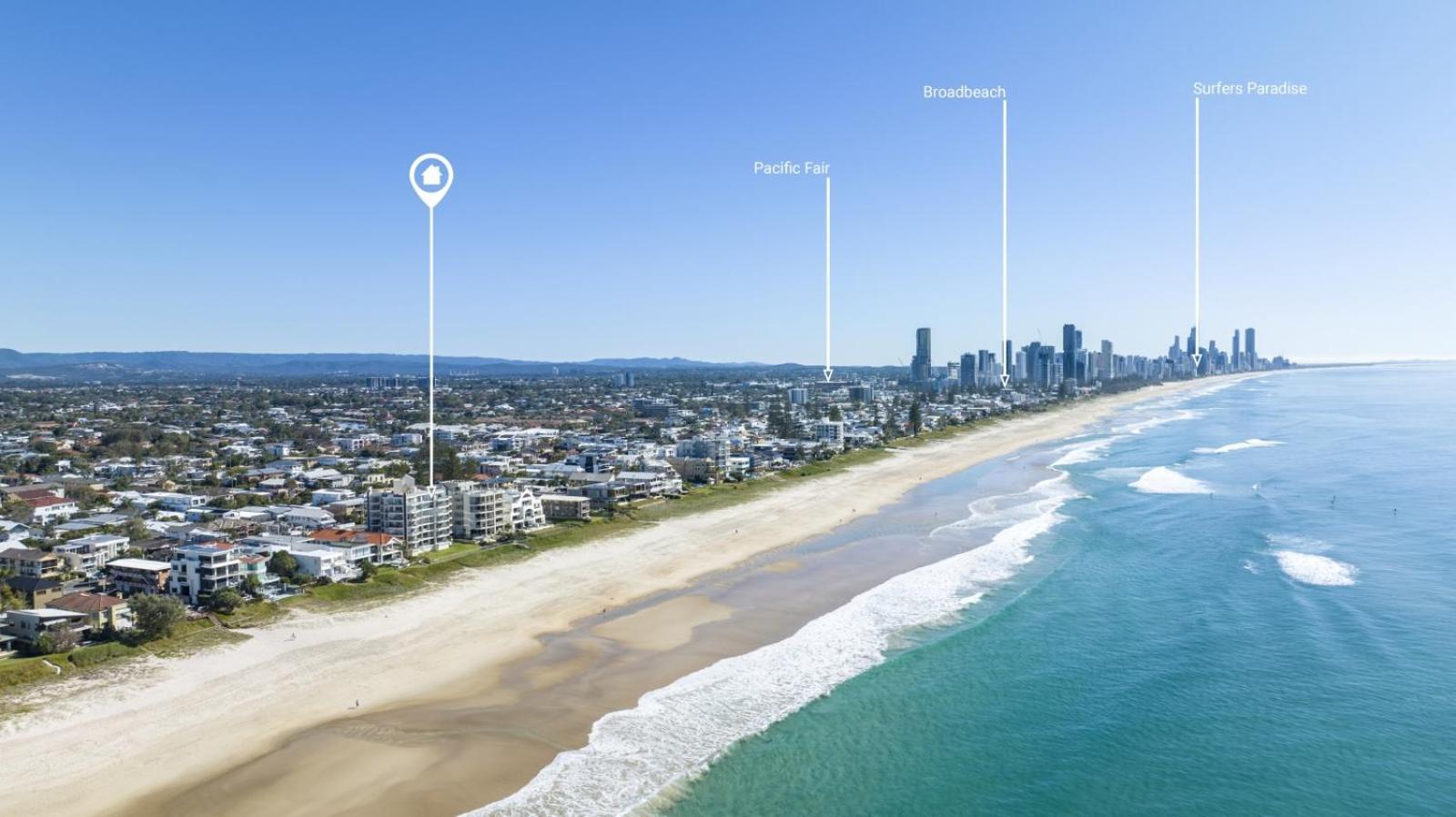 Foreshore Beachfront Apartments Gold Coast Exterior photo